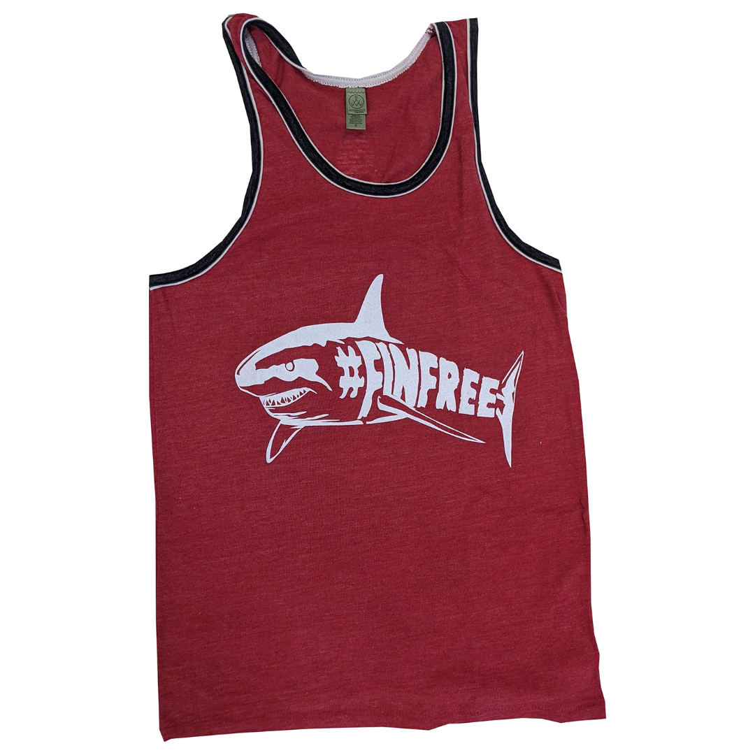 Fin Free Unisex Tank - GreenHive Collective - ECO-FRIENDLY APPAREL