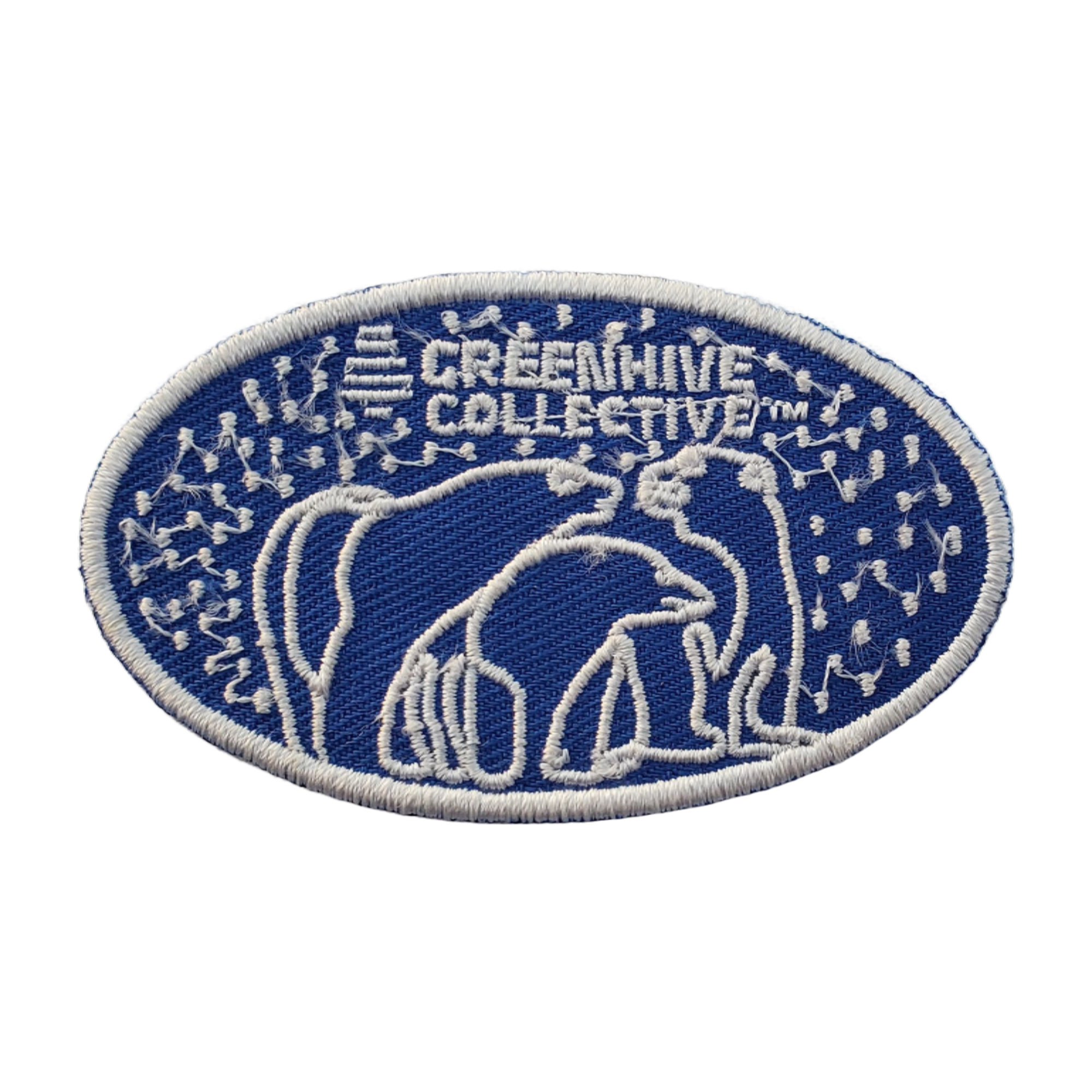 Polar Bear Patch - GreenHive Collective - ECO-FRIENDLY APPAREL