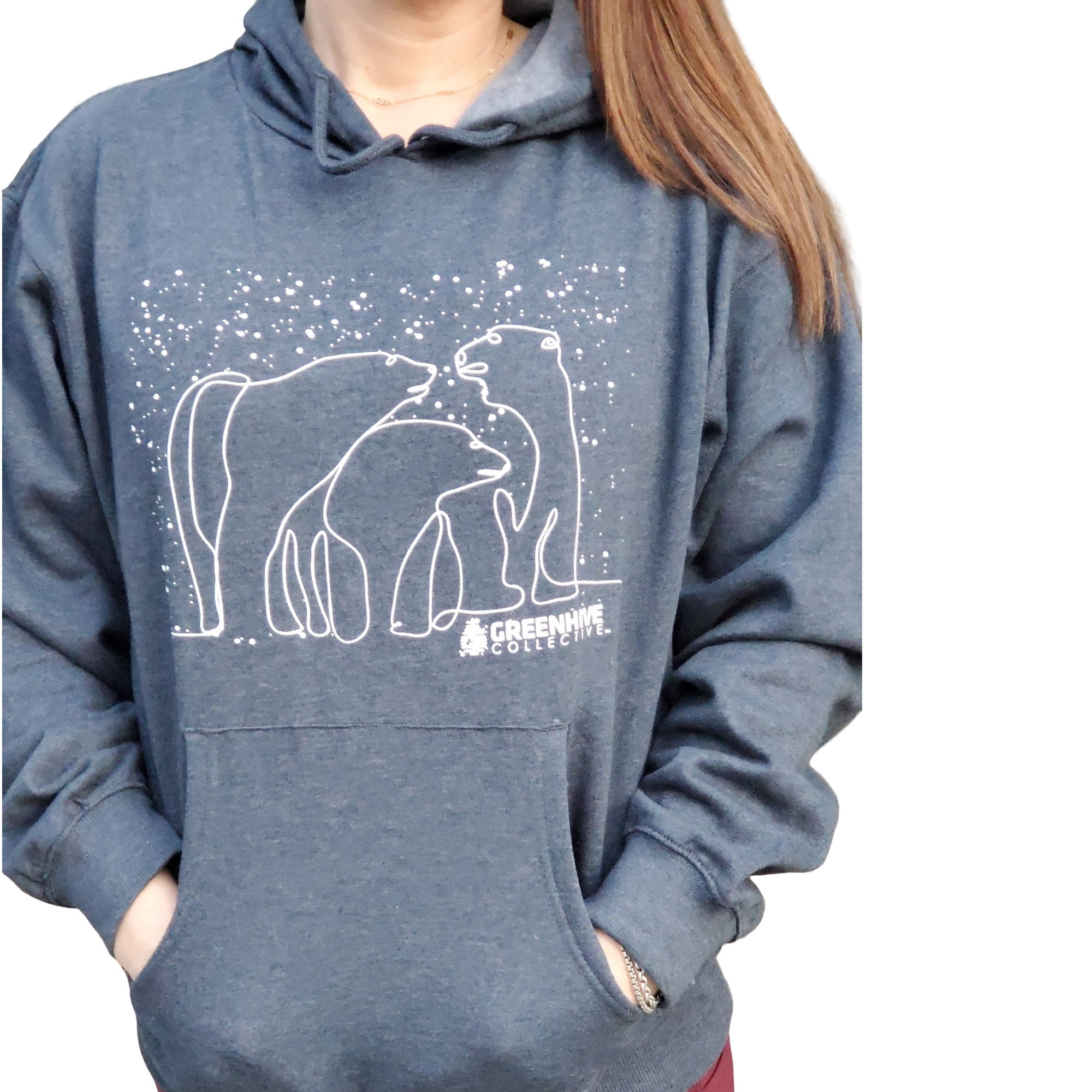 Ursus Maritimus Hoodie - GreenHive Collective - ECO-FRIENDLY APPAREL