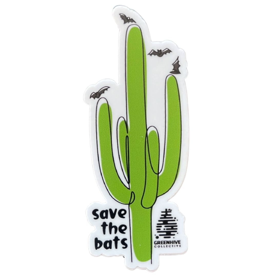 "Save The Bats" Sticker  