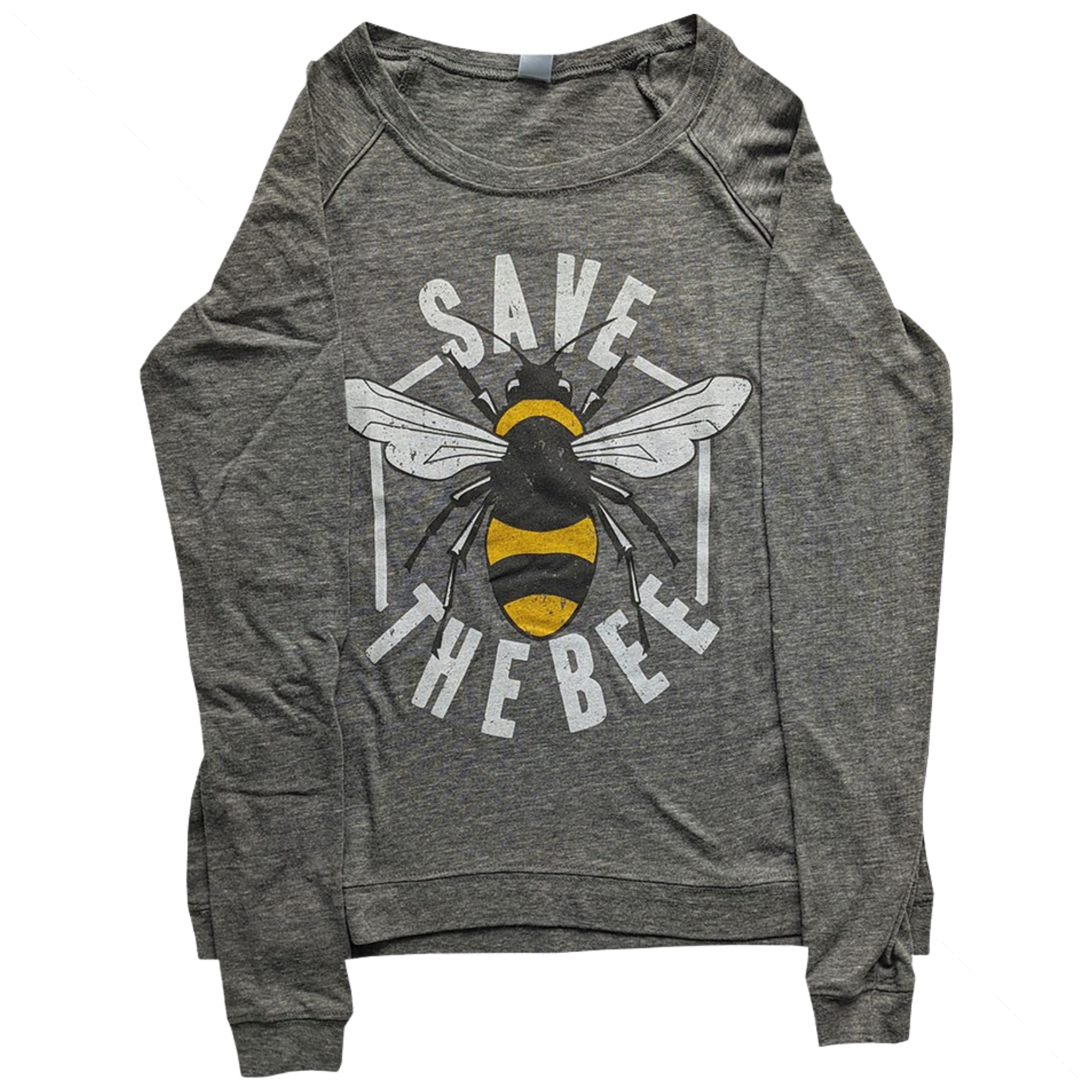 Save The Bee (Long Sleeve) - Limited Edition - GreenHive Collective - ECO-FRIENDLY APPAREL